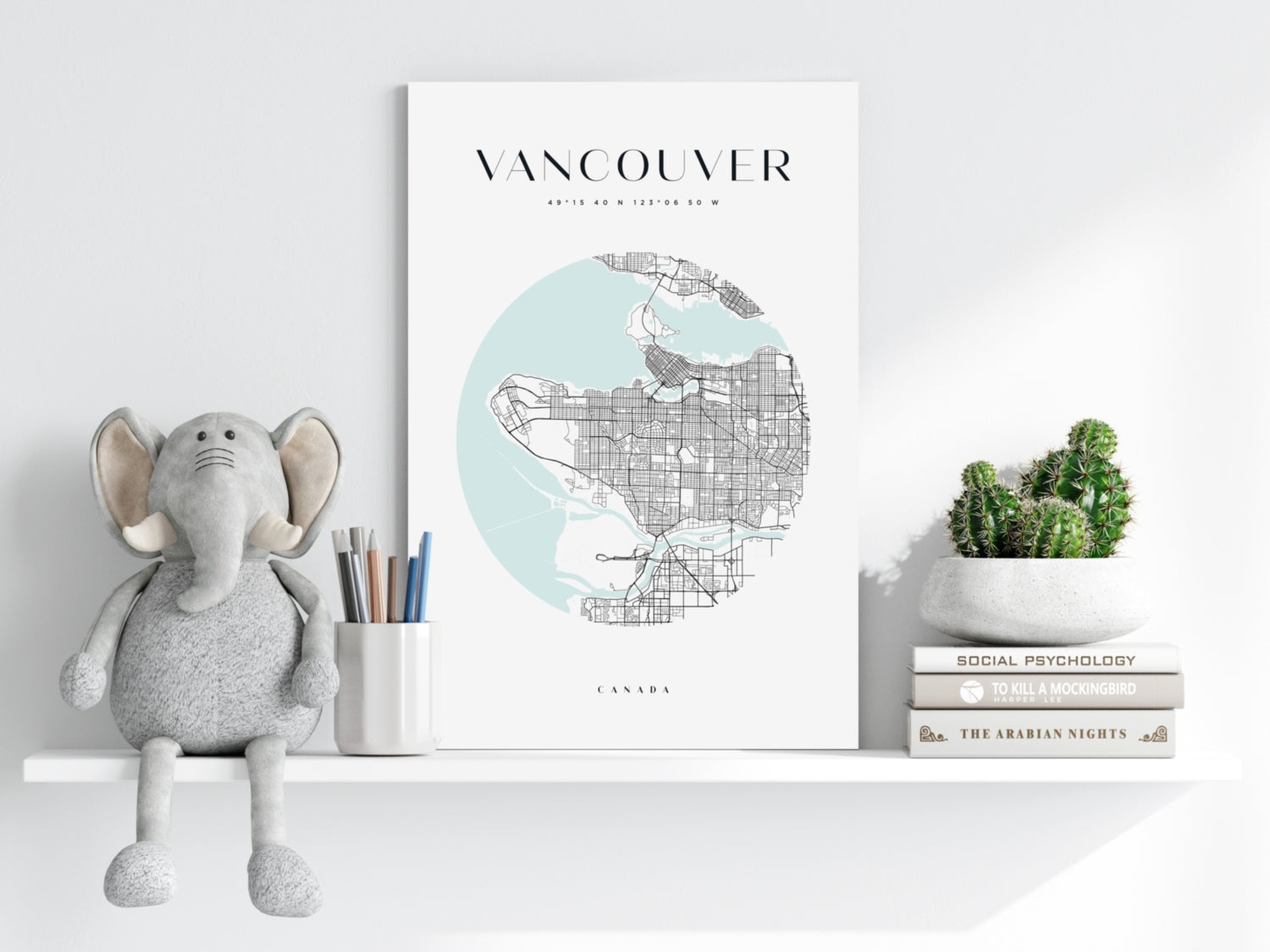 Vancouver V2 Aluminum Print