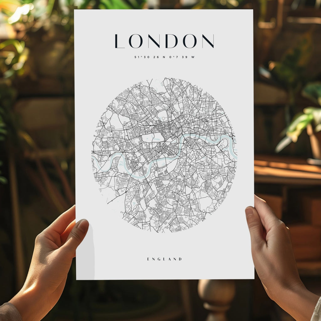London V2 Aluminum Print