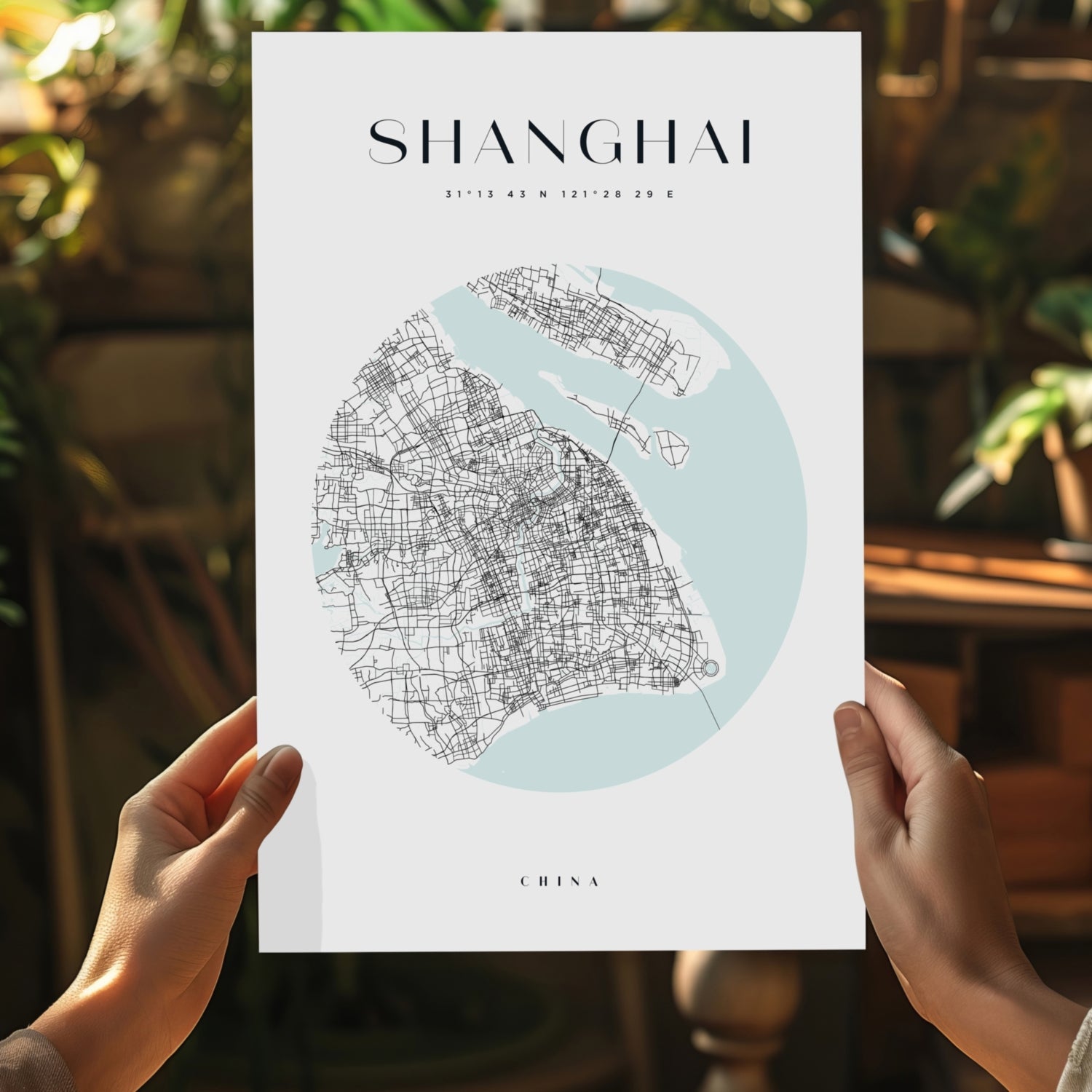 Shangai V2 Aluminum Print