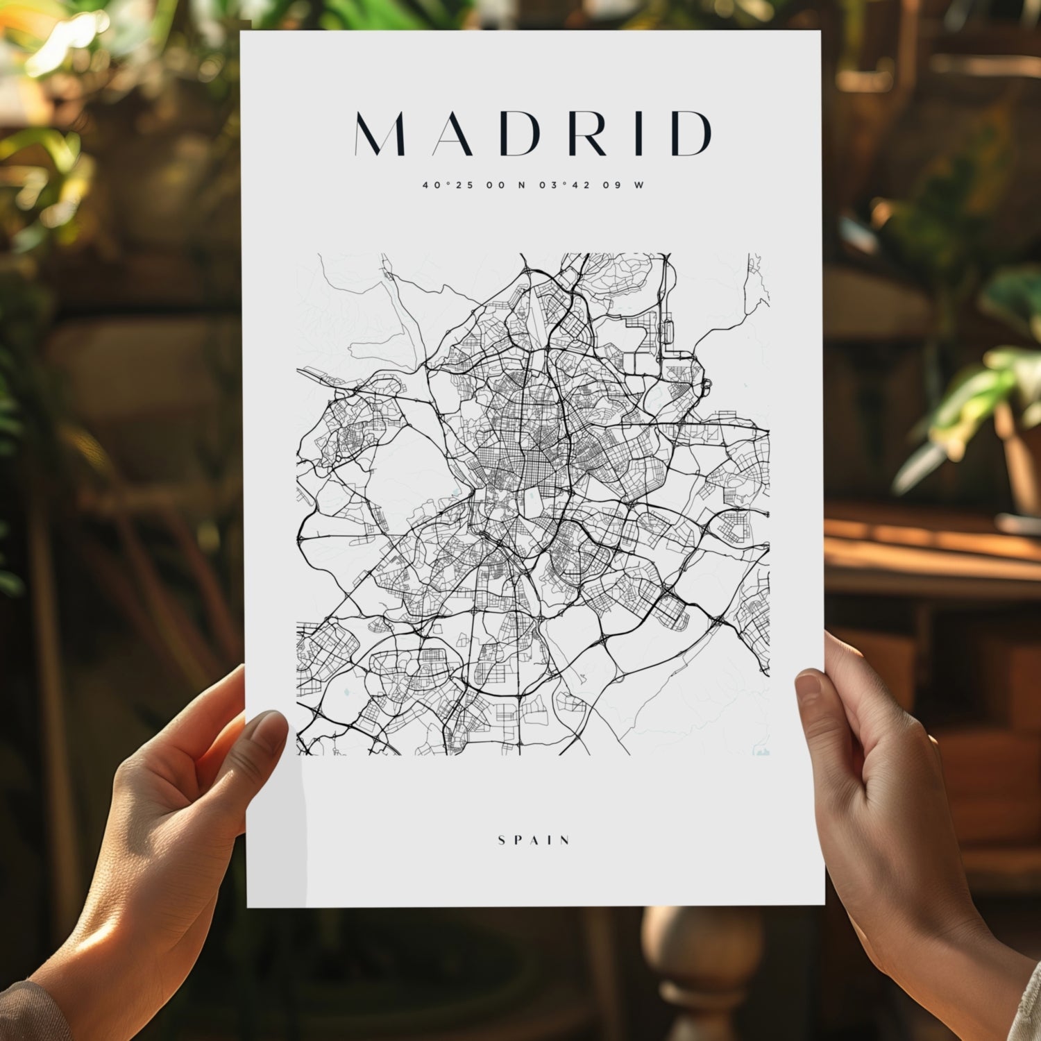Madrid V3 Aluminum Print