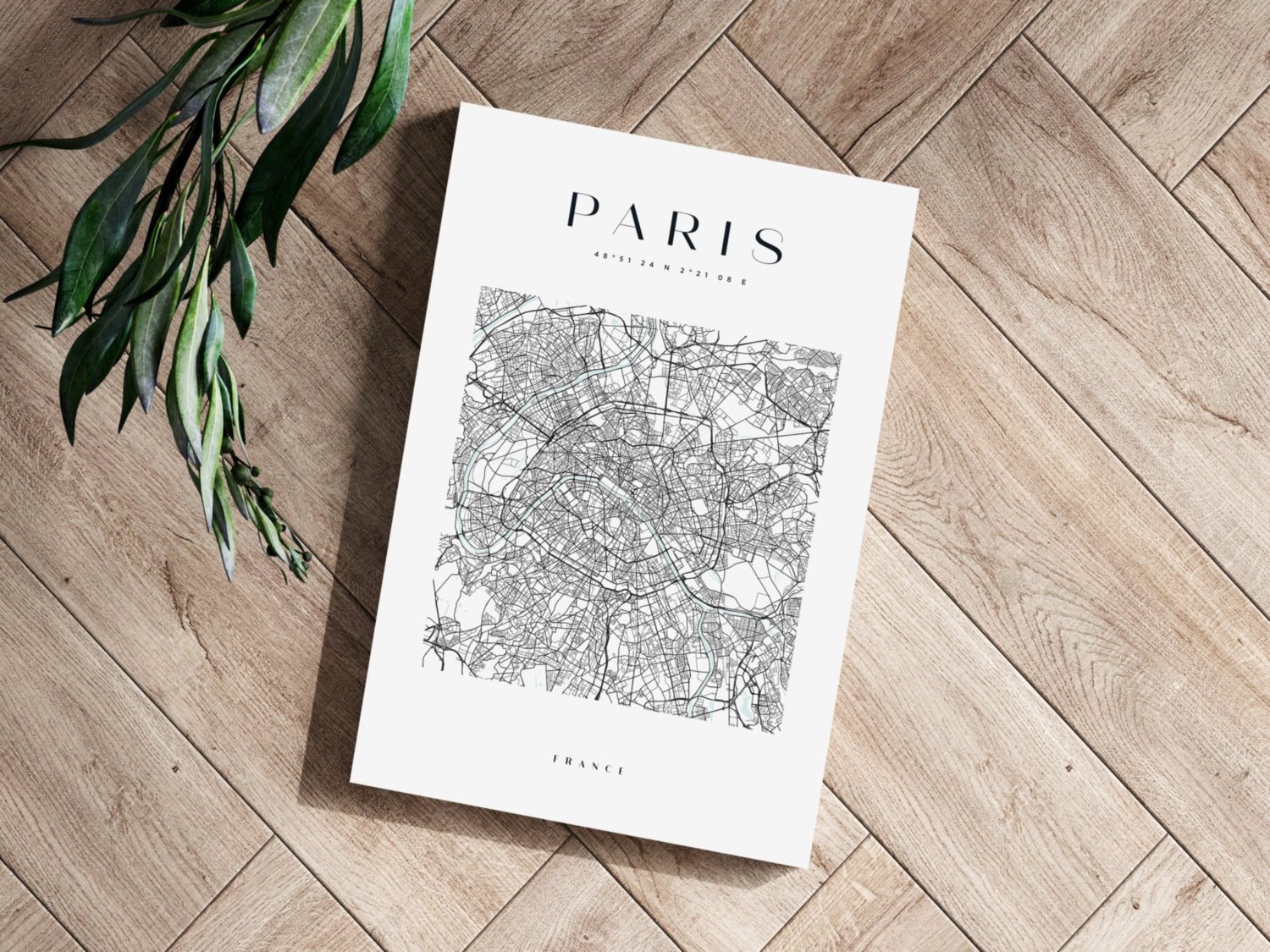 Paris V3 Aluminum Print