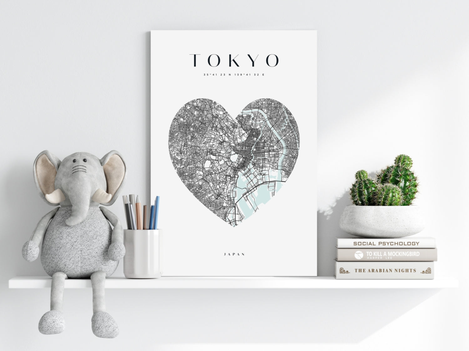 Tokyo V1 Aluminum Print