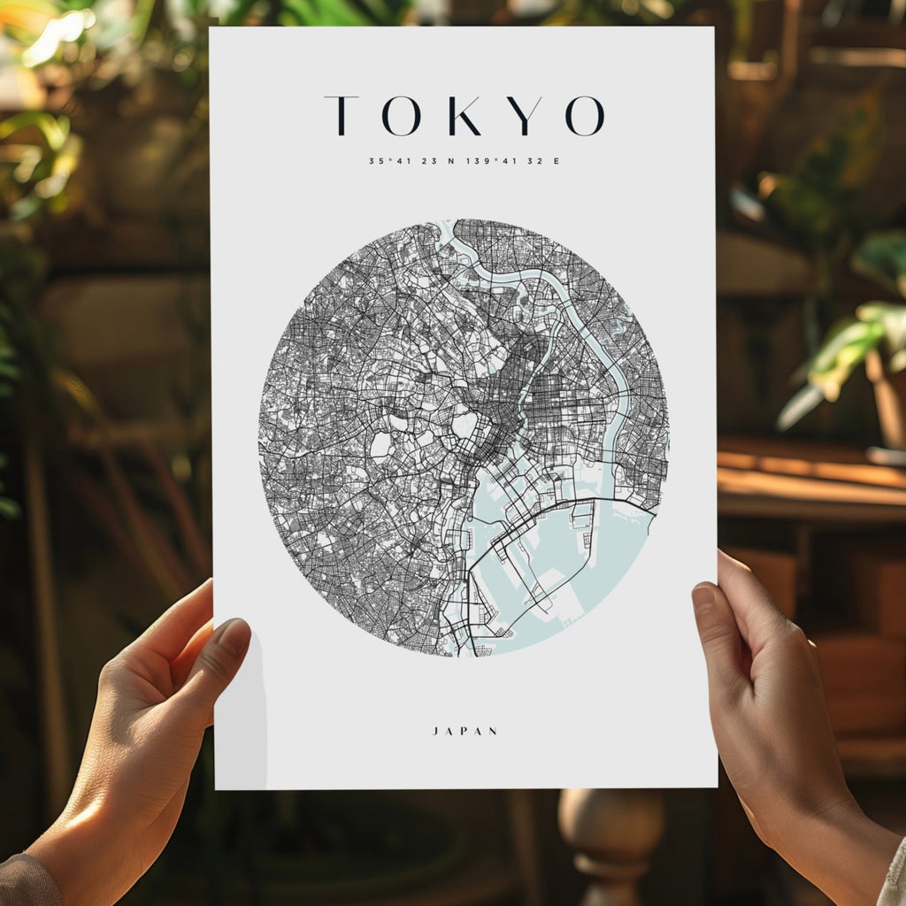 Tokyo V2 Aluminum Print