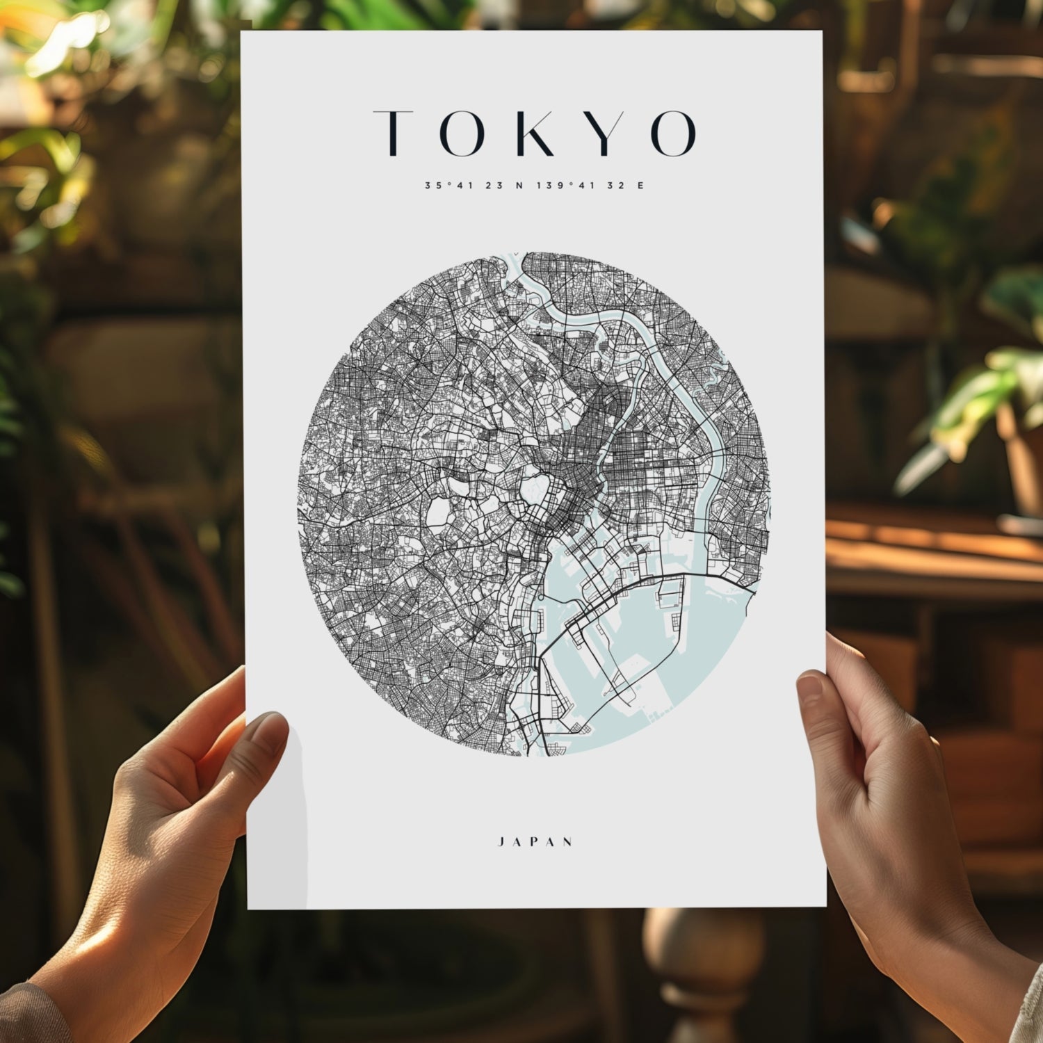 Tokyo V2 Aluminum Print
