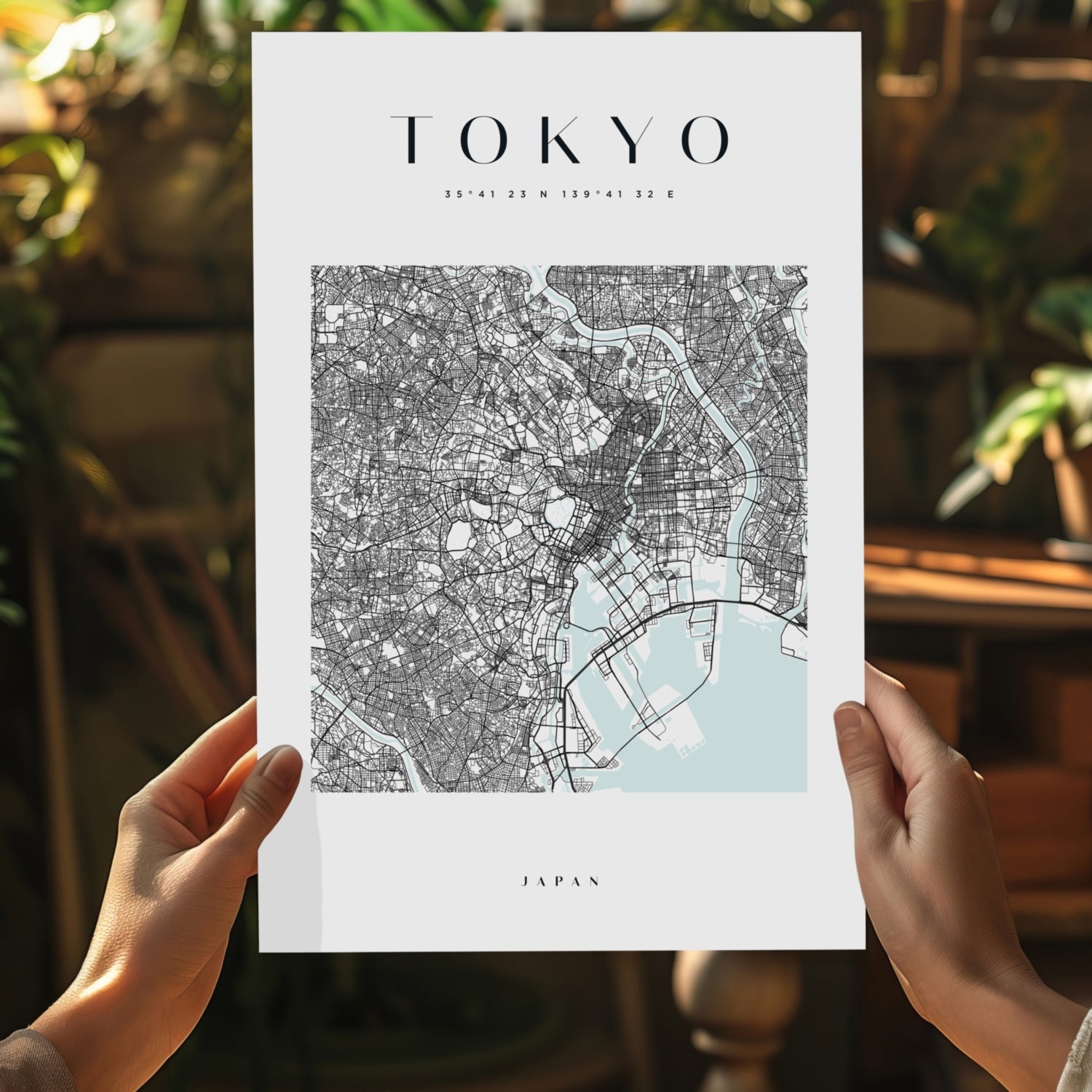 Tokyo V3 Aluminum Print