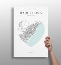 Barcelona V1 Aluminum Print