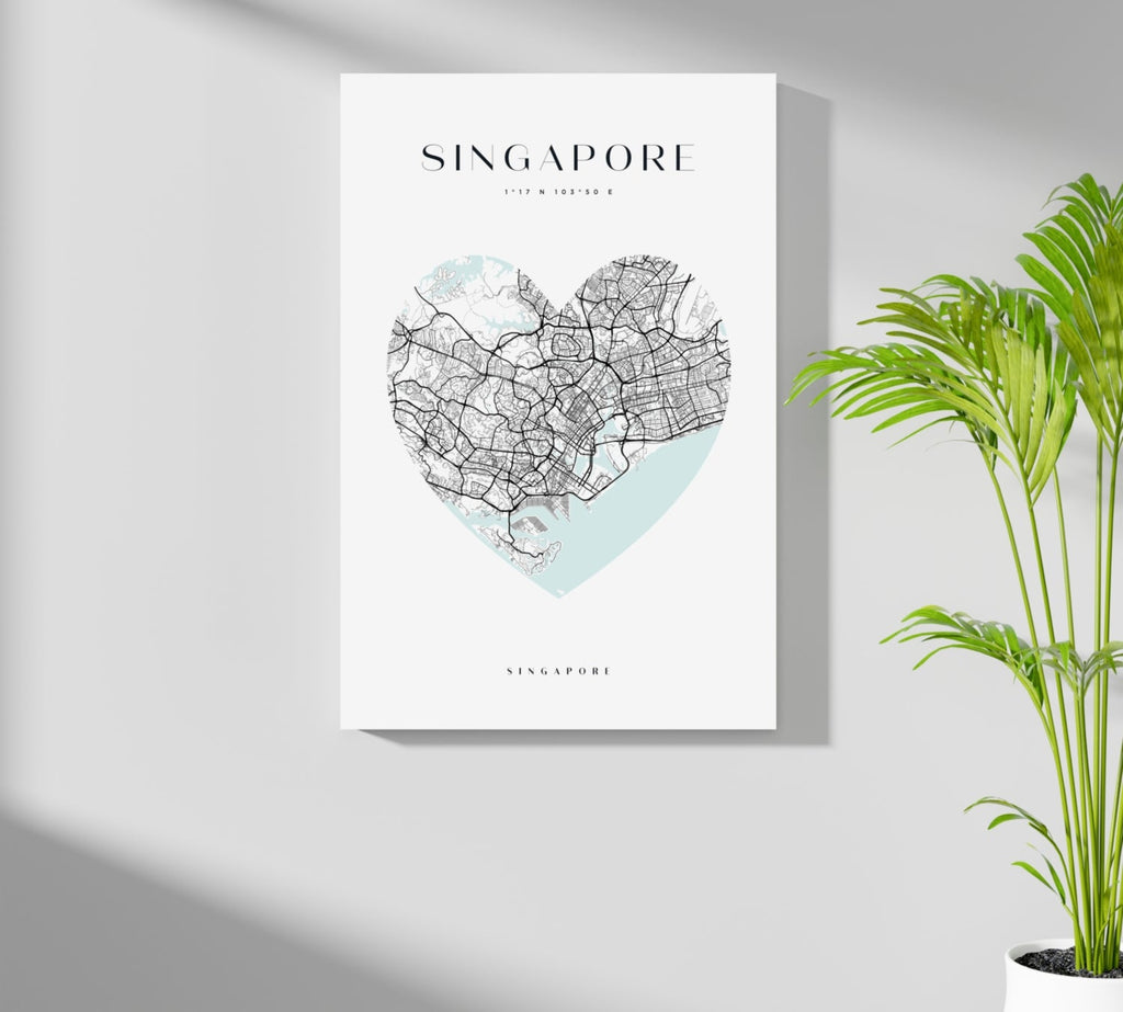 Singapore V1 Aluminum Print