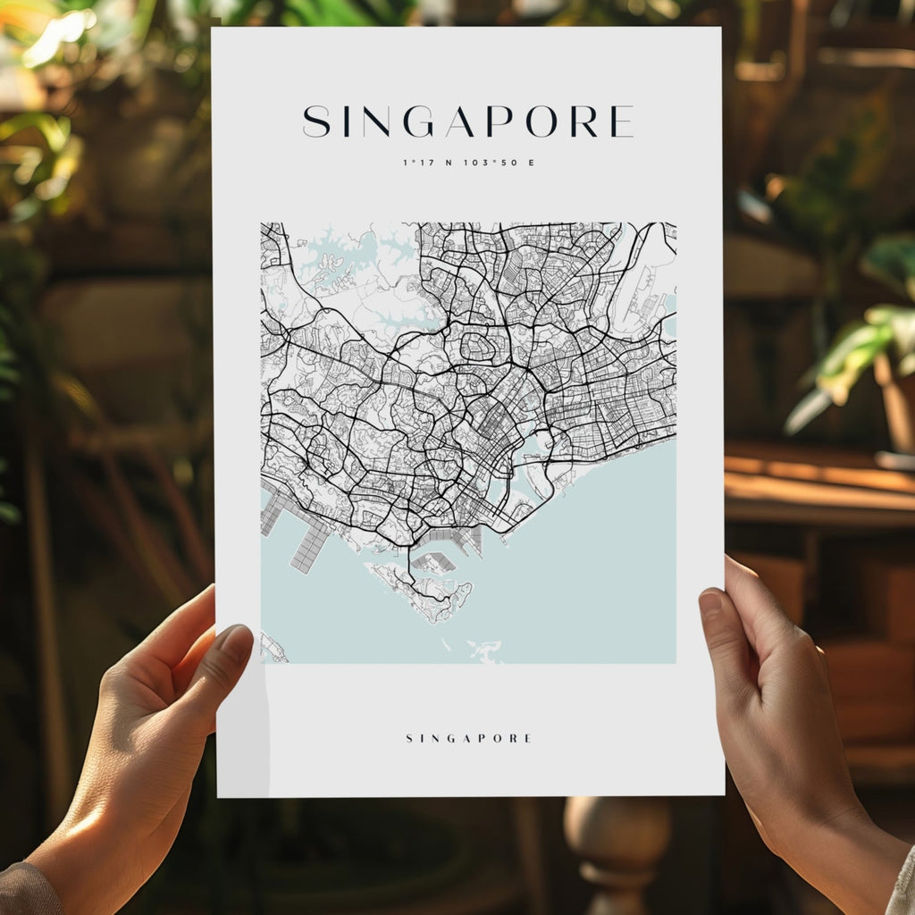 Singapore V3 Aluminum Print