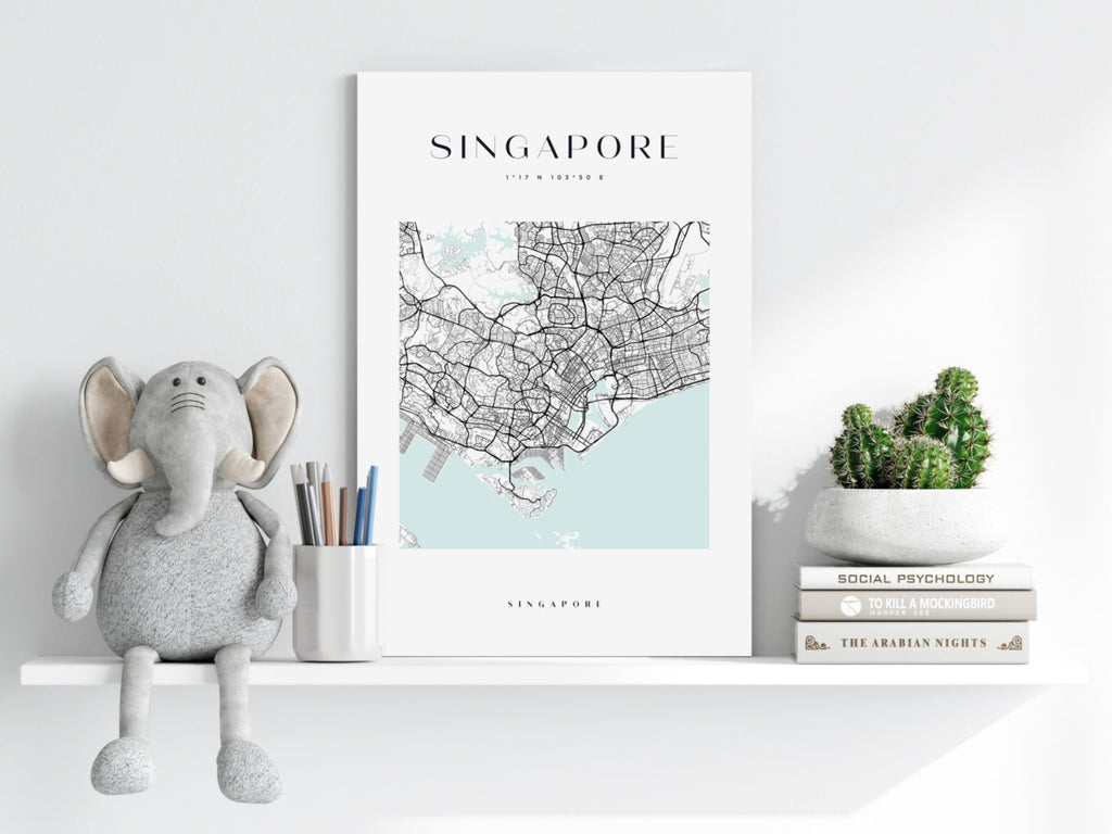 Singapore V3 Aluminum Print