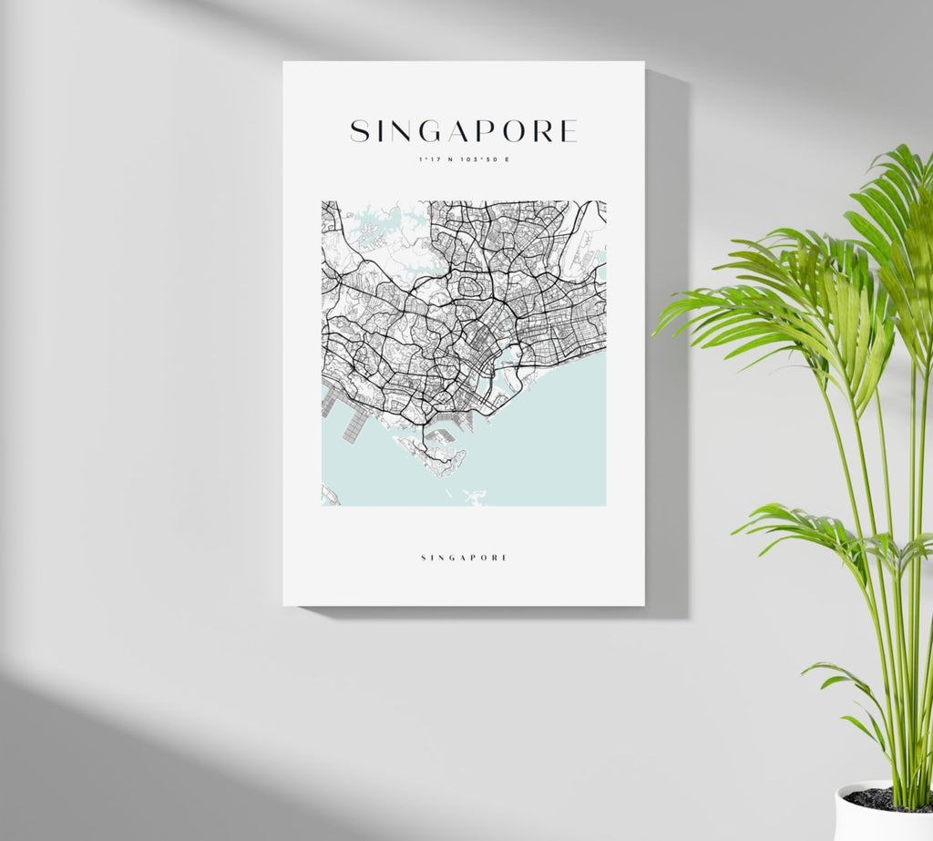 Singapore V3 Aluminum Print