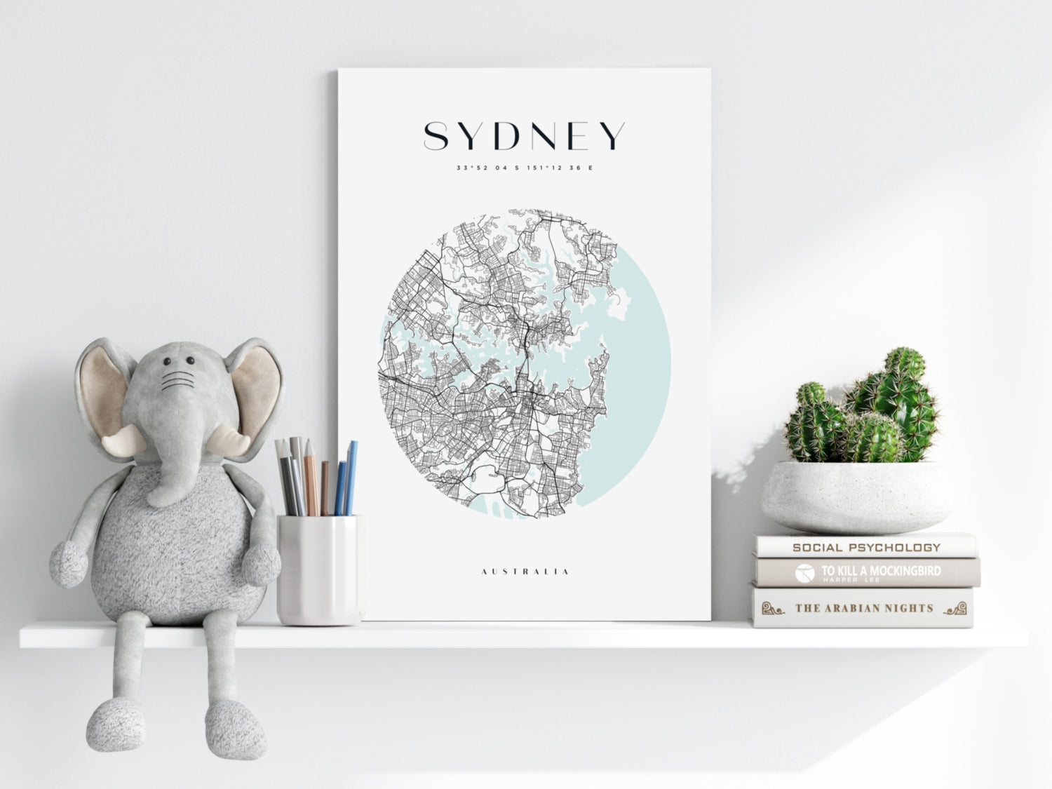 Sydney V2 Aluminum Print