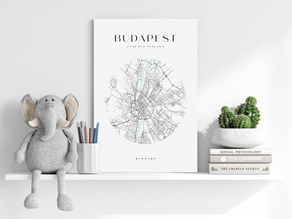 Budapest V2 Aluminum Print