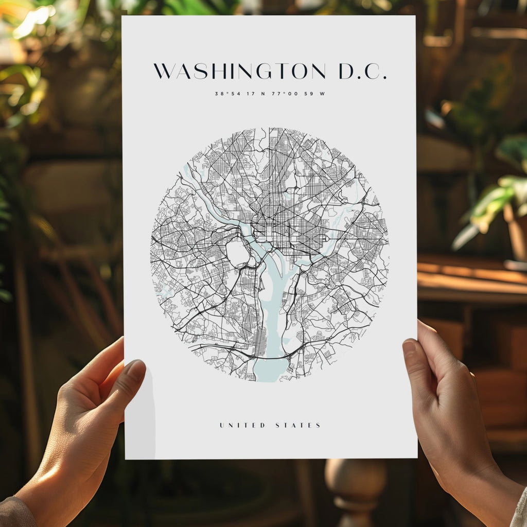 Washington V2 Aluminum Print