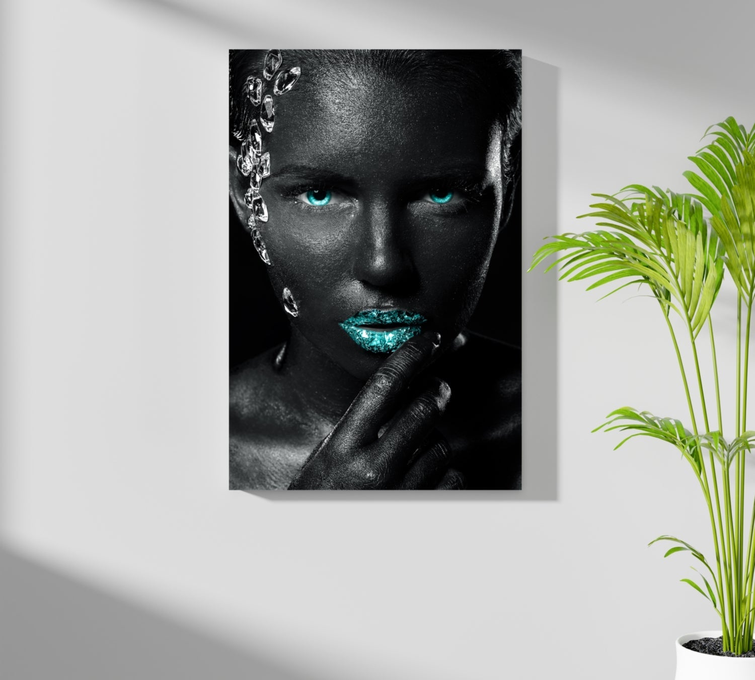 Woman Aluminum Print
