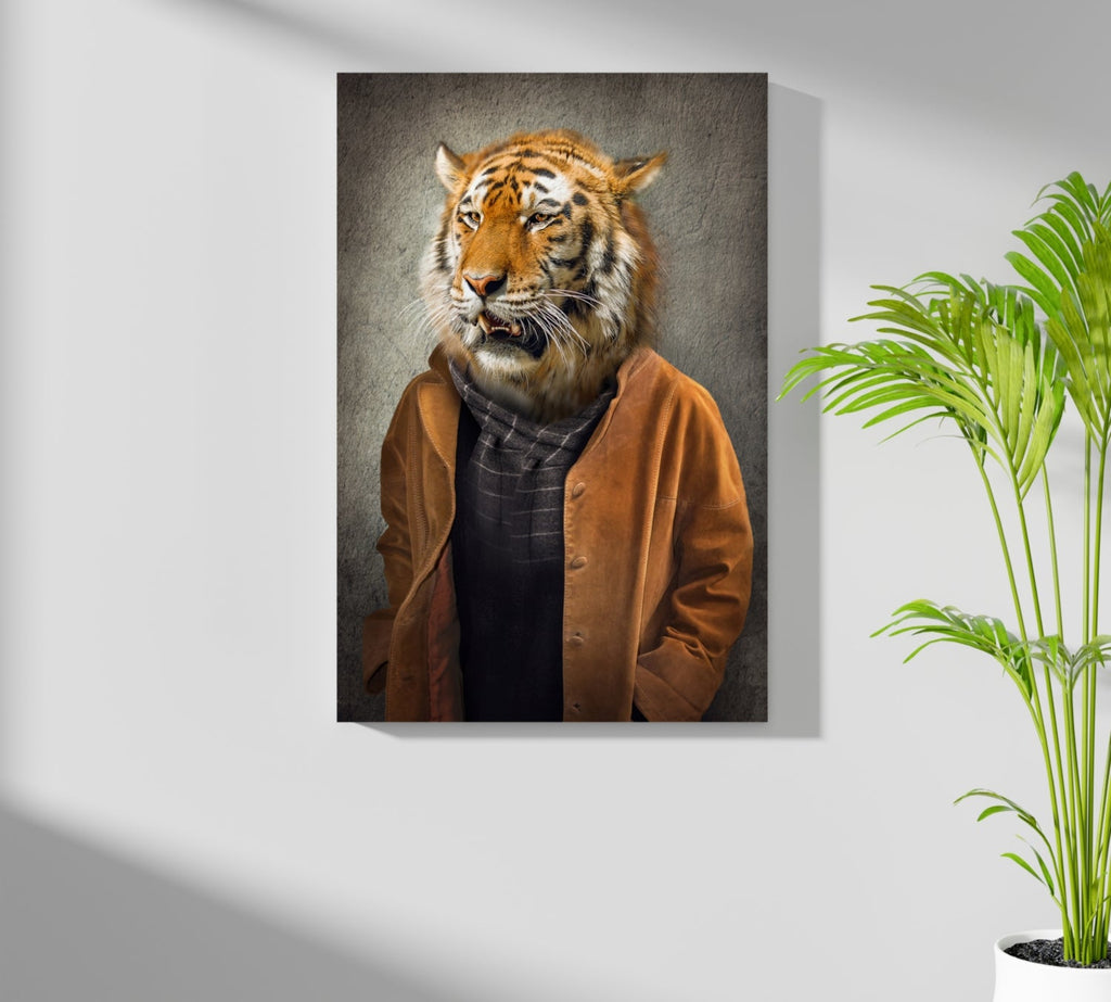 Tiger Aluminum Print