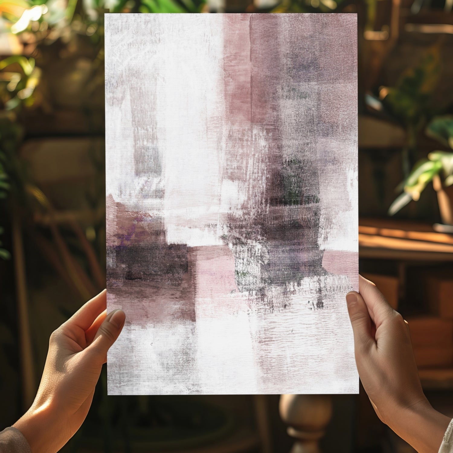 Abstract Aluminum Print