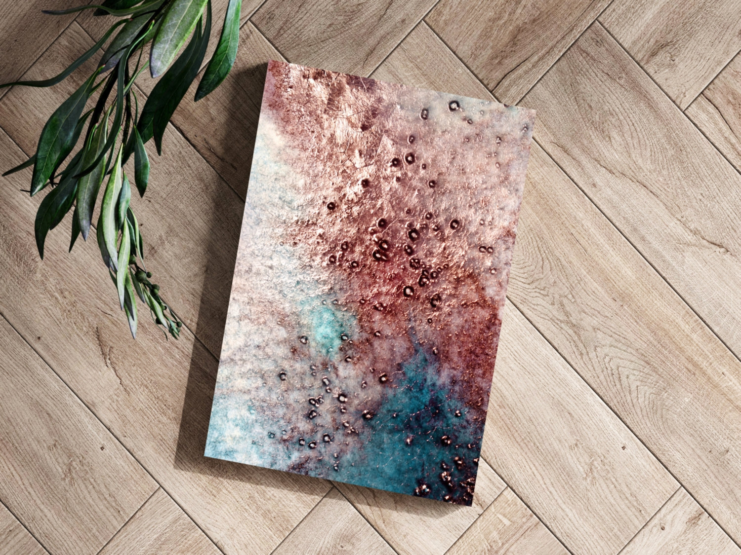 Abstract Aluminum Print
