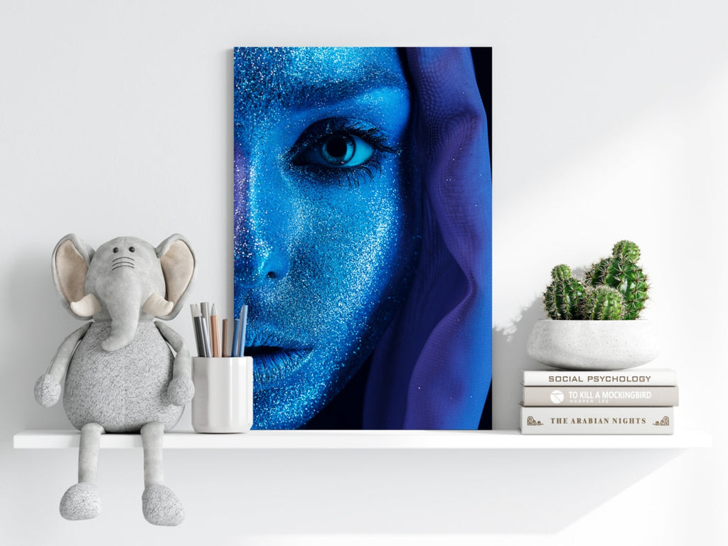 Woman Aluminum Print