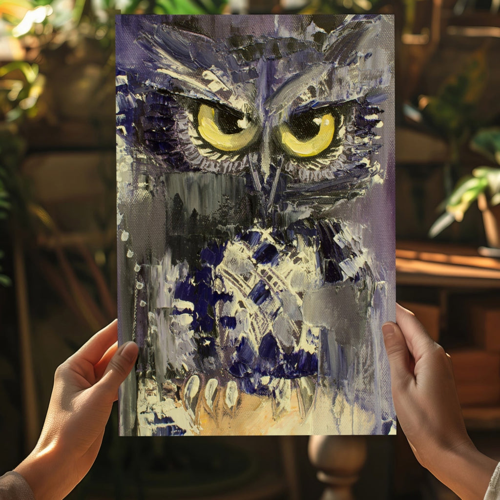 Owl Aluminum Print