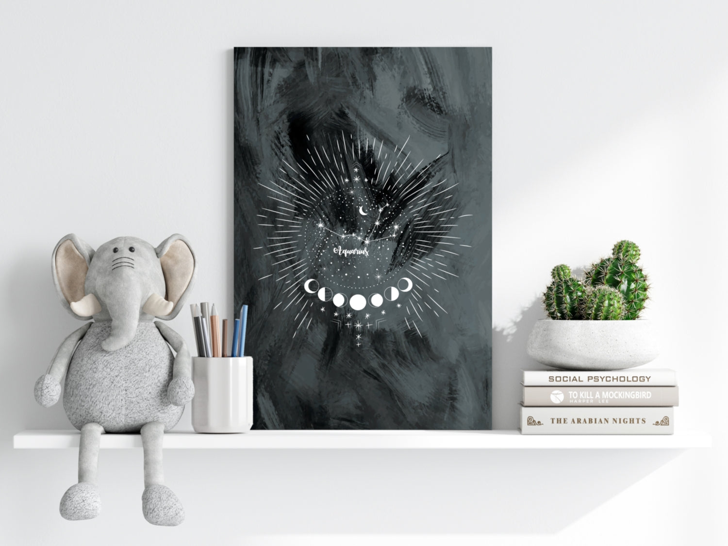 Aquarius Aluminum Print
