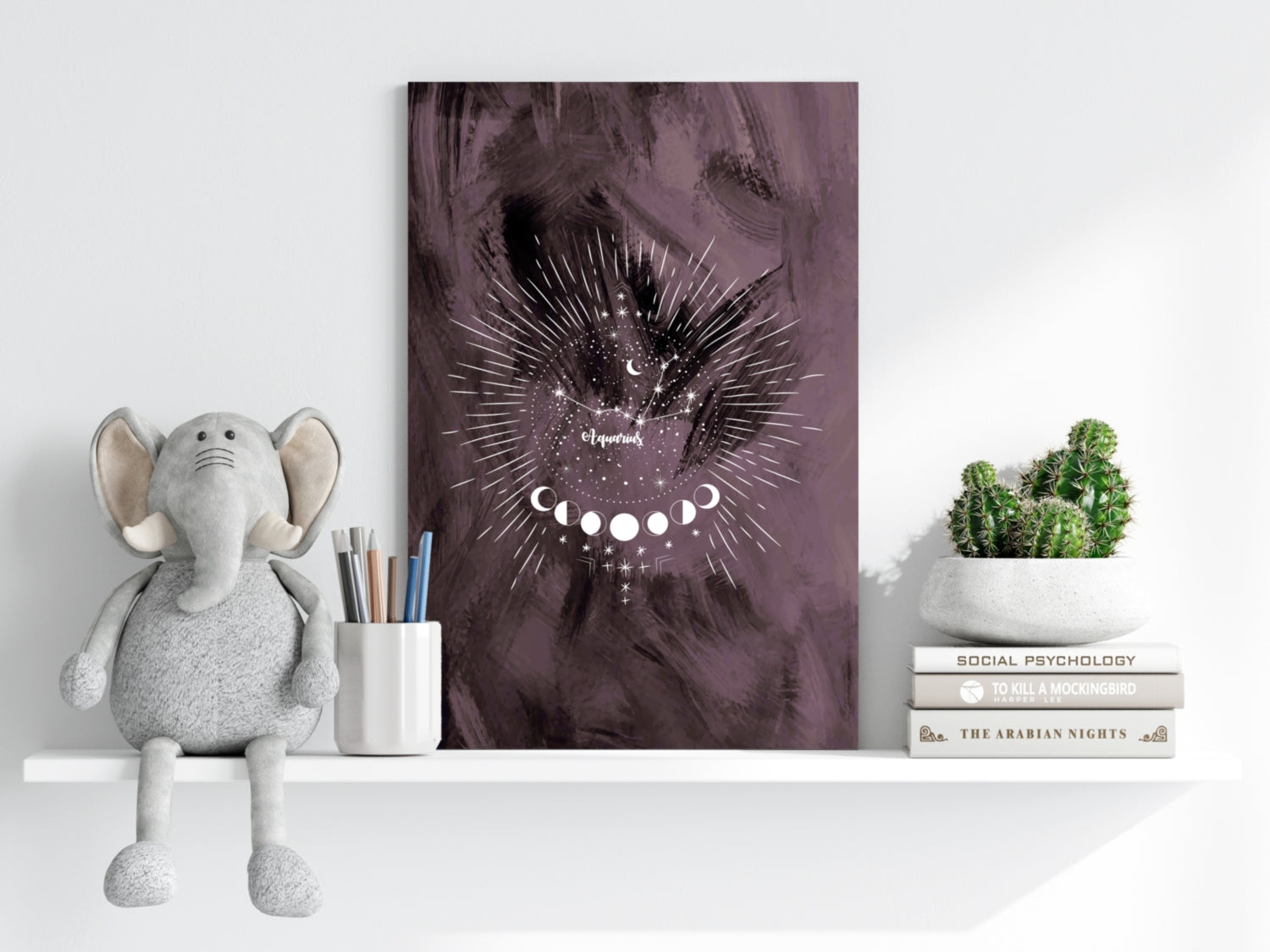 Aquarius Aluminum Print