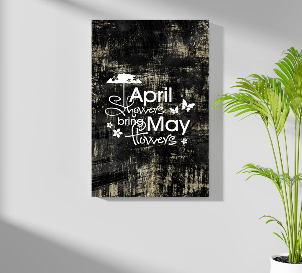 April Showers Aluminum Print
