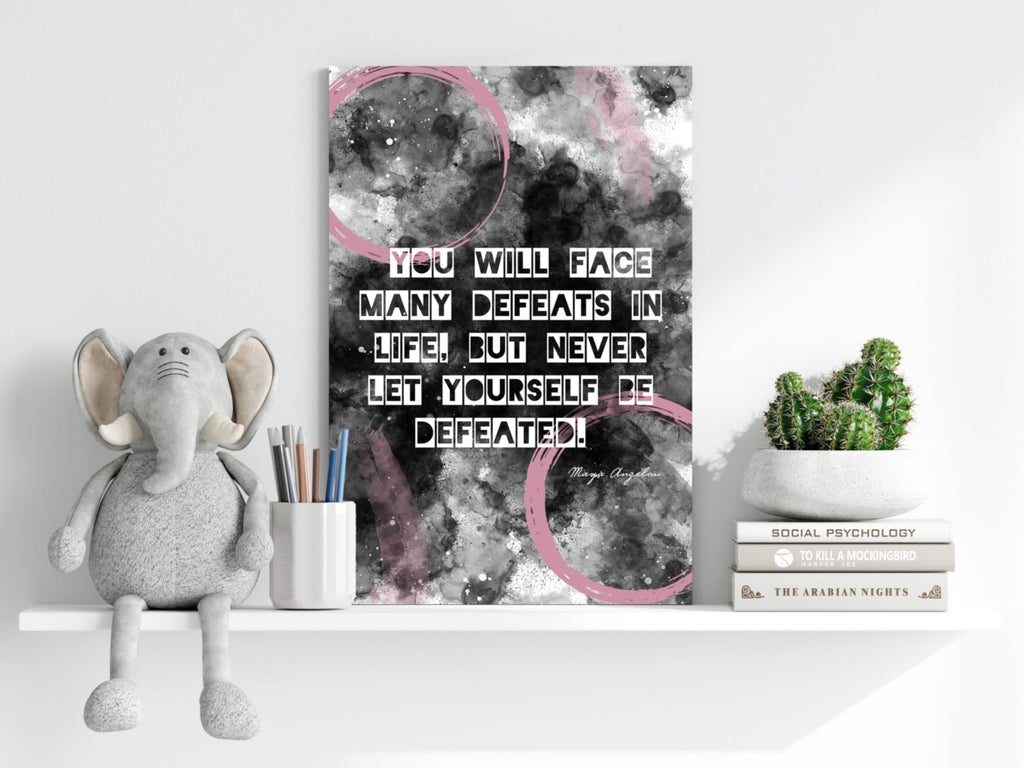 Angelou Aluminum Print