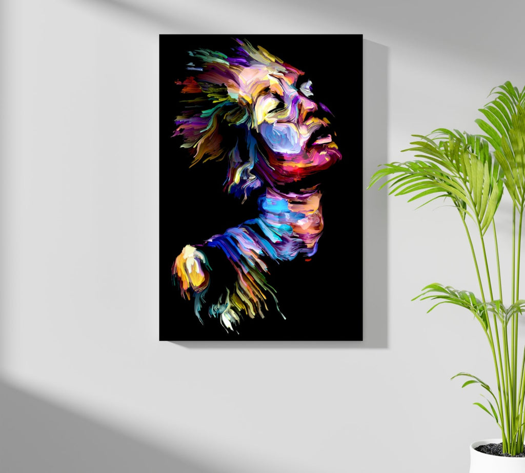 Woman Aluminum Print