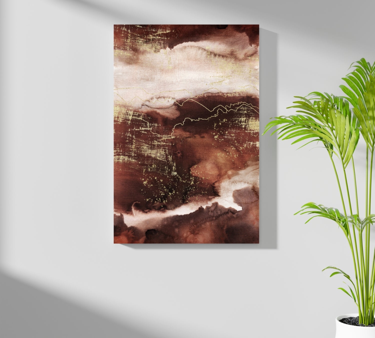 Abstract Terra Aluminum Print