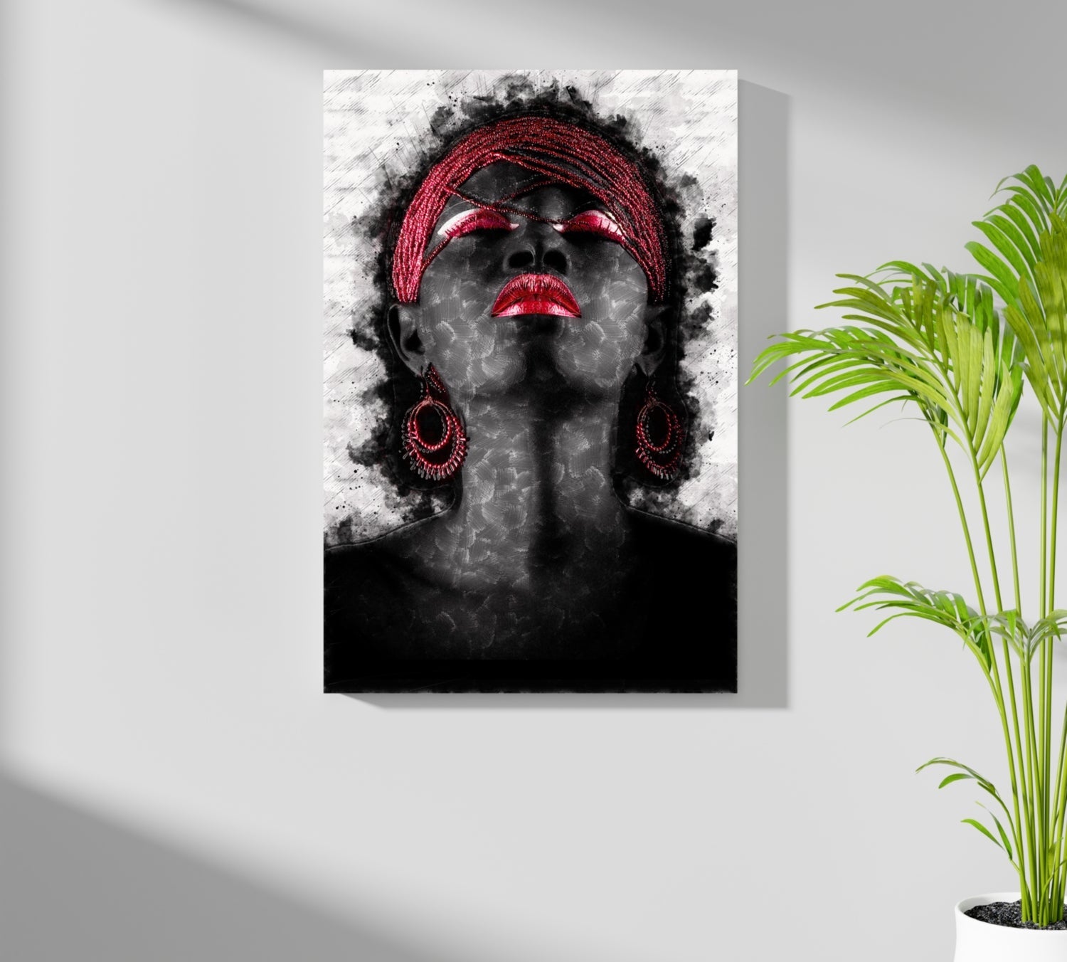Woman Aluminum Print