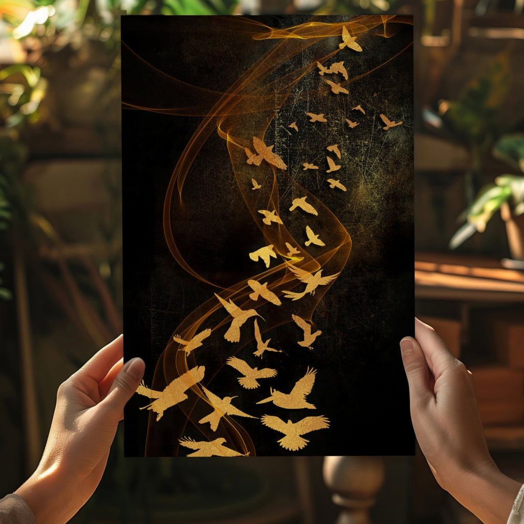 Birds Aluminum Print