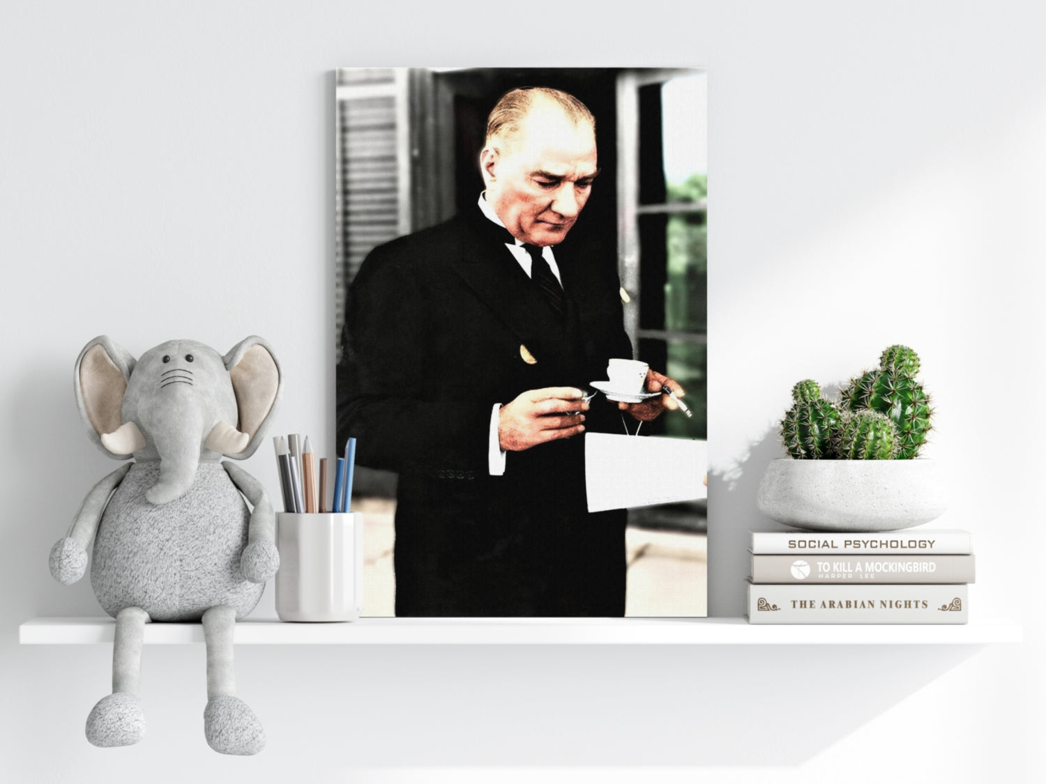 Ataturk Aluminum Print