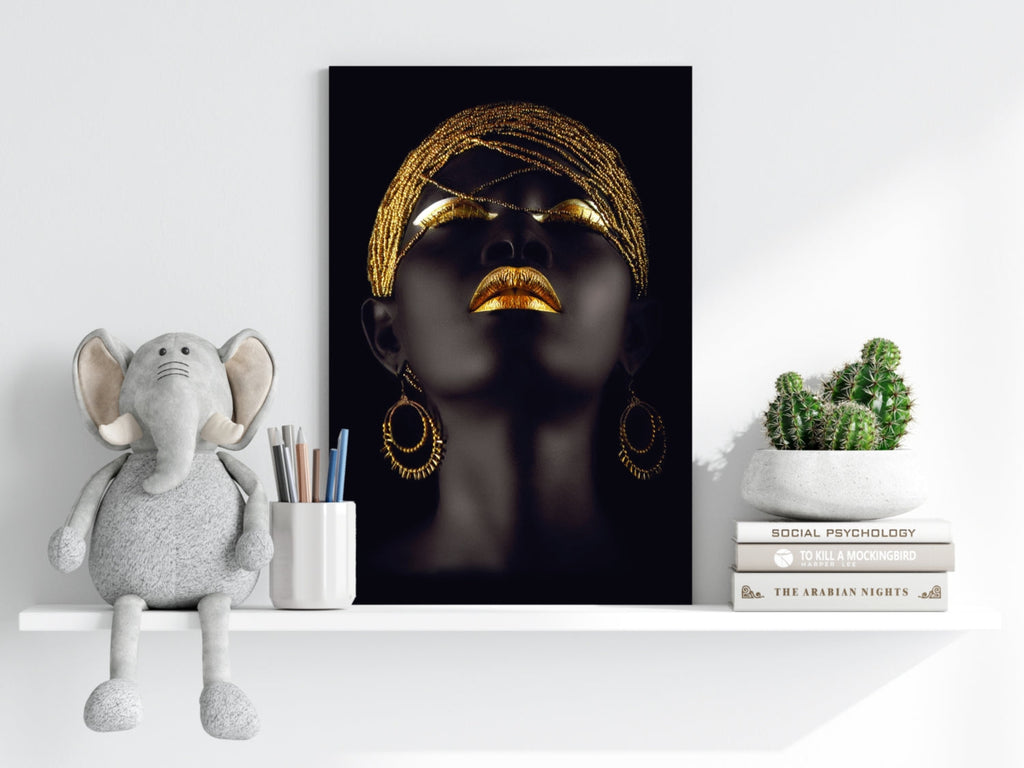 Woman Aluminum Print