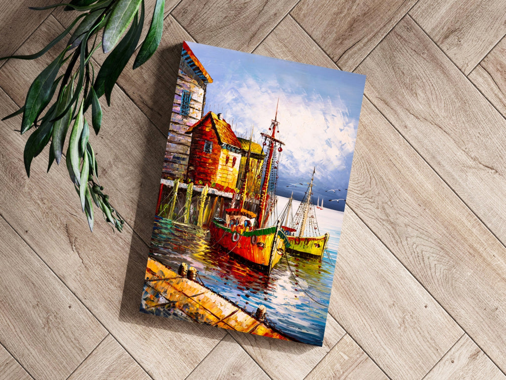Remote Shores Aluminum Print