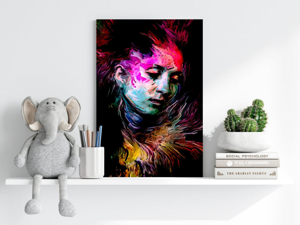 Thinking Aluminum Print