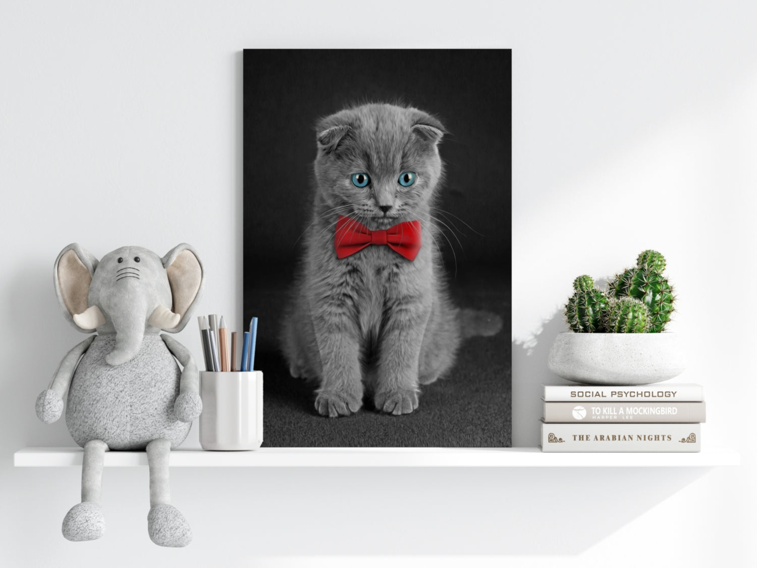 Cute Kitten Aluminum Print