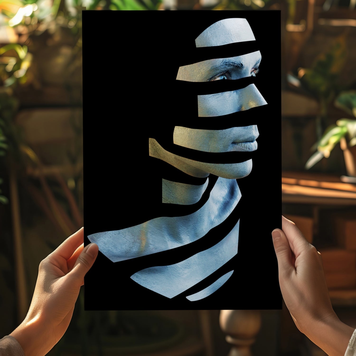 Woman Aluminum Print