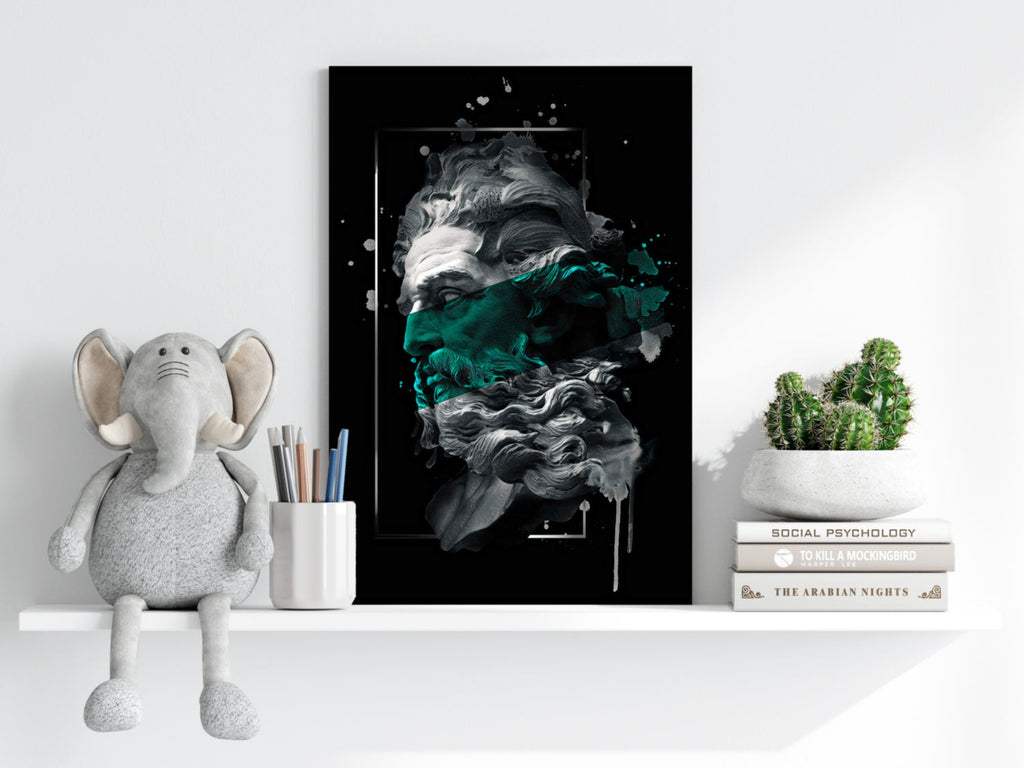 Poseidon Emerald Aluminum Print