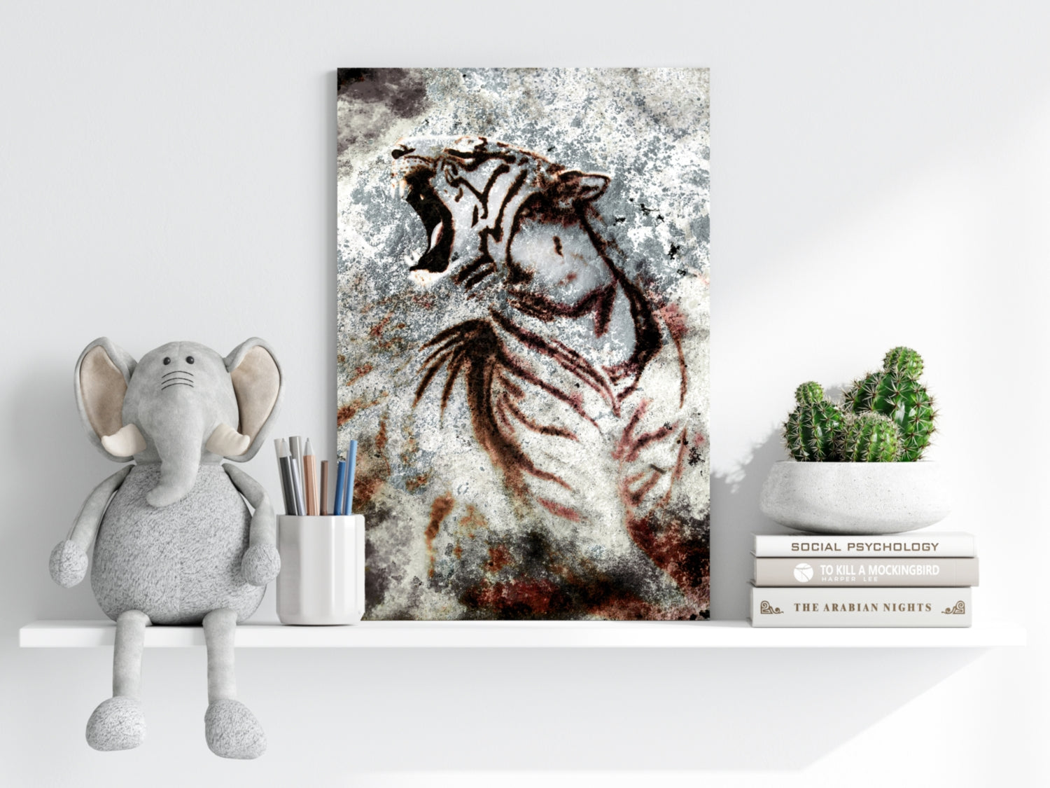 Tiger Aluminum Print