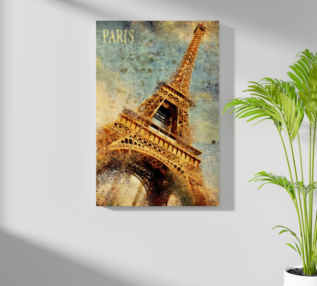 Eiffel Tower Aluminum Print