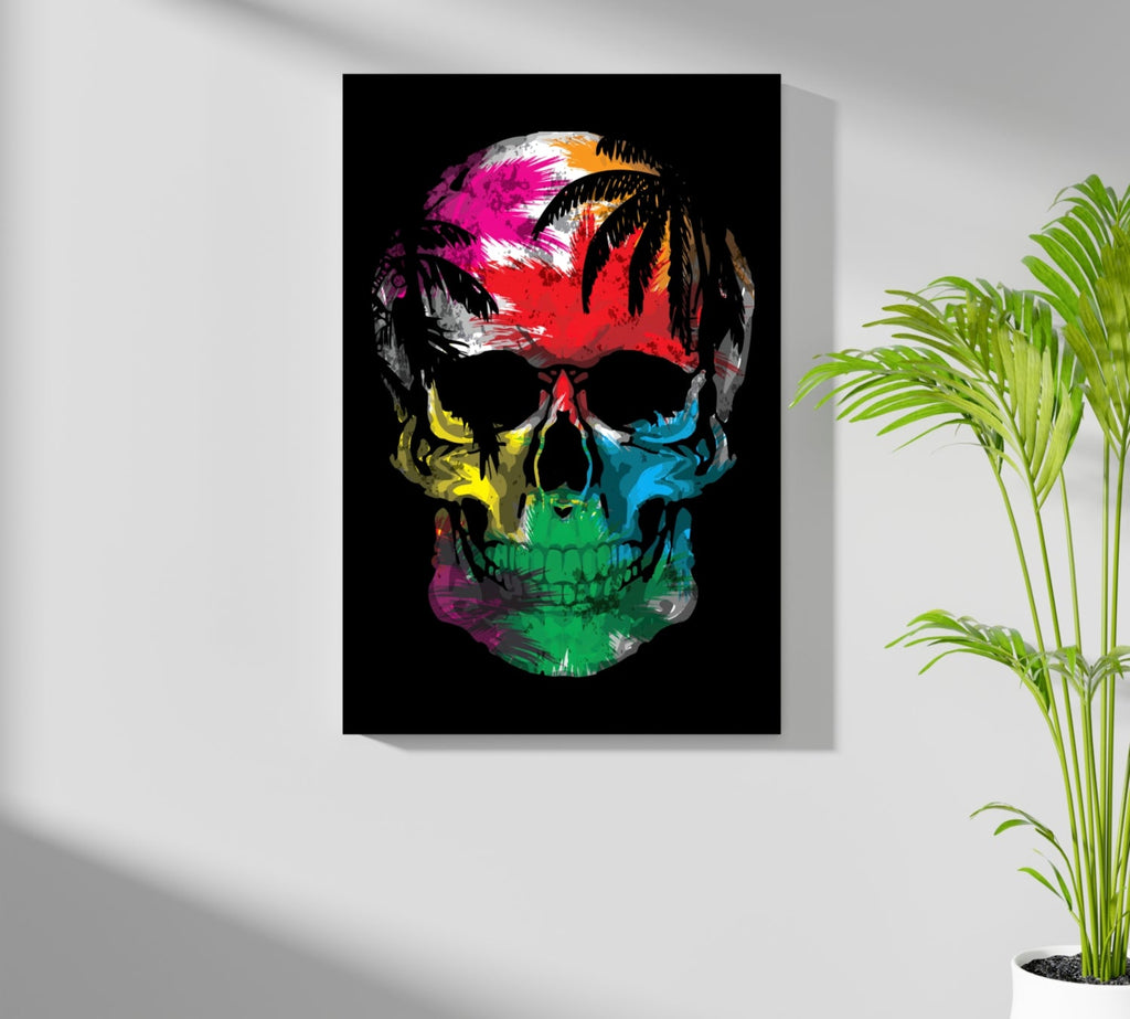 Skull Aluminum Print