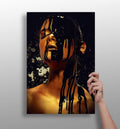 Woman Aluminum Print