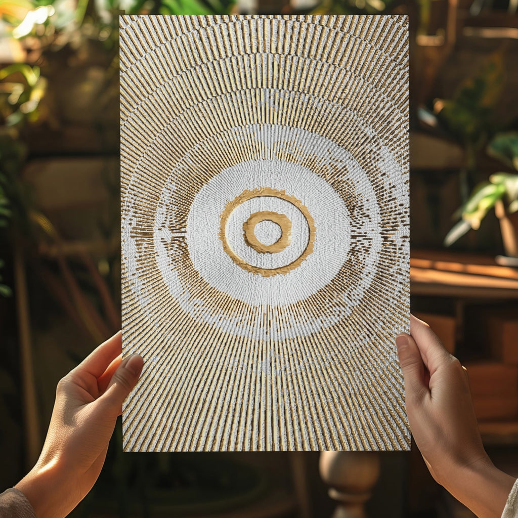 Abstract Elegance V6 Aluminum Print