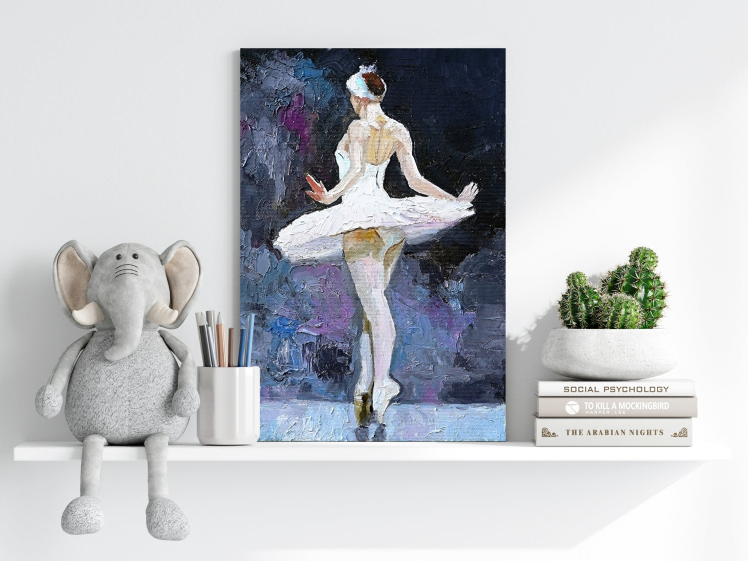 Ballet Performing Aluminum Print
