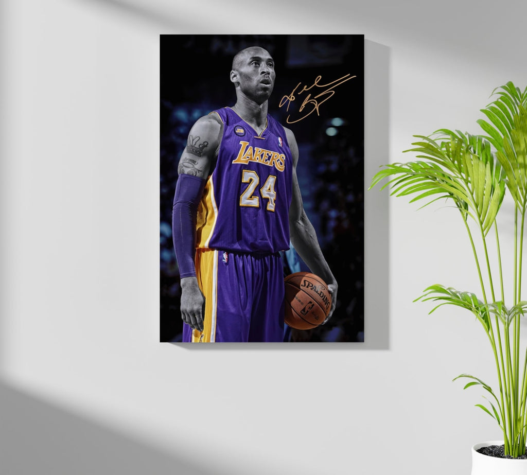 Kobe Bryant Aluminum Print