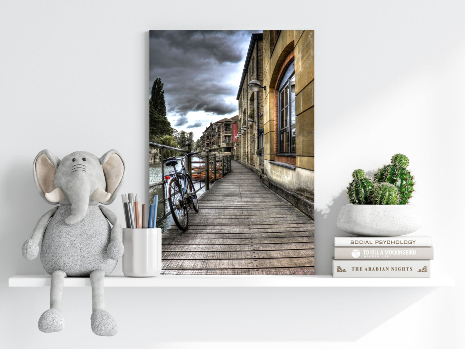Italian Village Aluminum Print