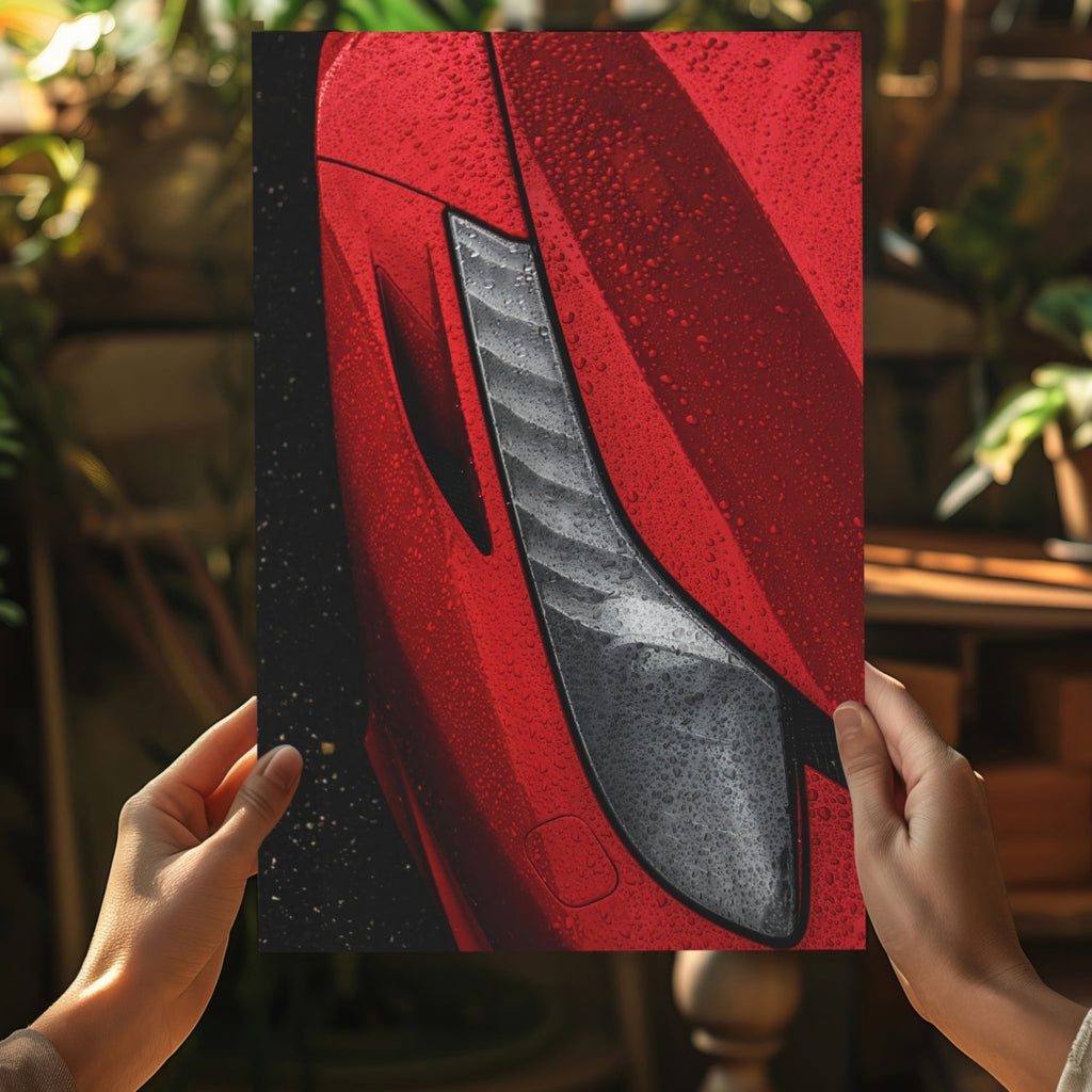 Ferrari Aluminum Print