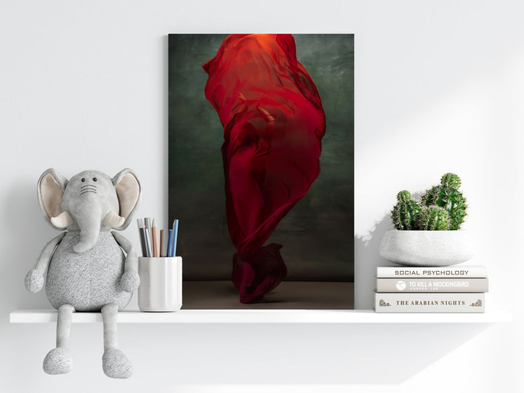 Ballet Dancer Aluminum Print