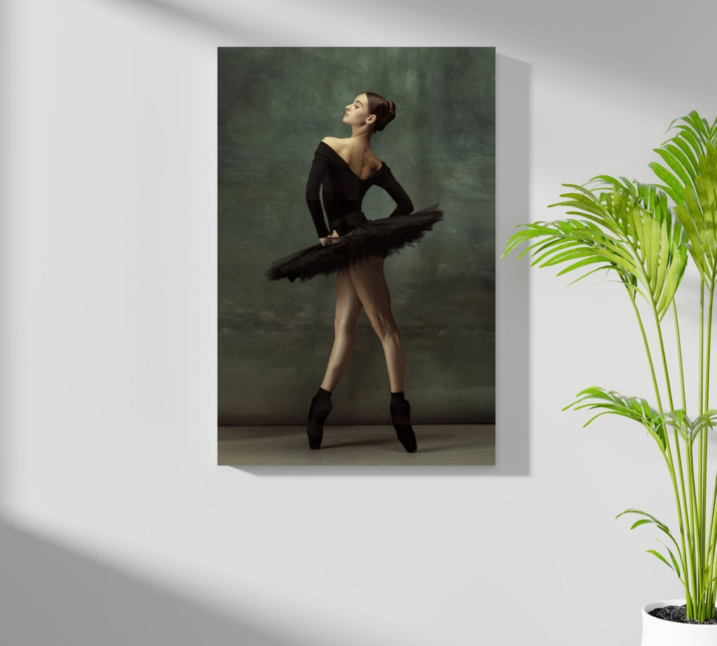 Ballet Dancer Aluminum Print