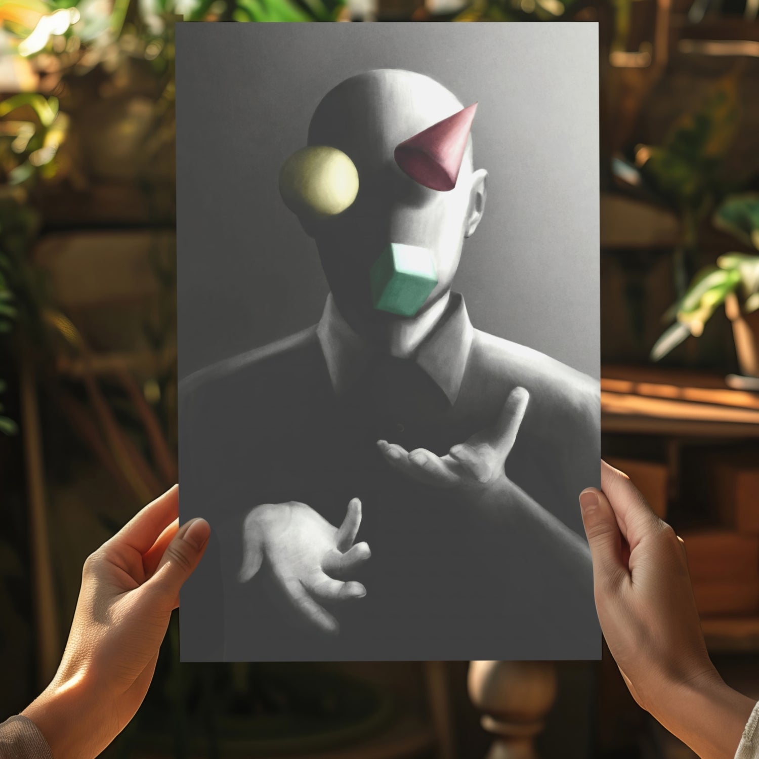 Geometry Aluminum Print